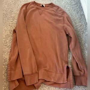 Burgundy Pink Crewneck